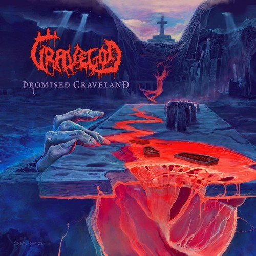 GRAVEGOD - Promised Graveland cover 