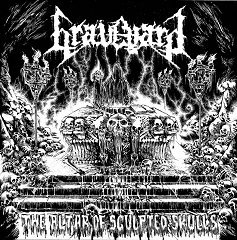 GRAVEYARD - The Altar of Sculpted Skulls cover 