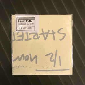 GREAT FALLS - West Coast Tour Noise Diaries–03APR2019 ‎ cover 