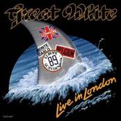 GREAT WHITE - Live in London cover 