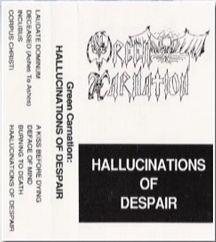 GREEN CARNATION - Hallucinations of Despair cover 