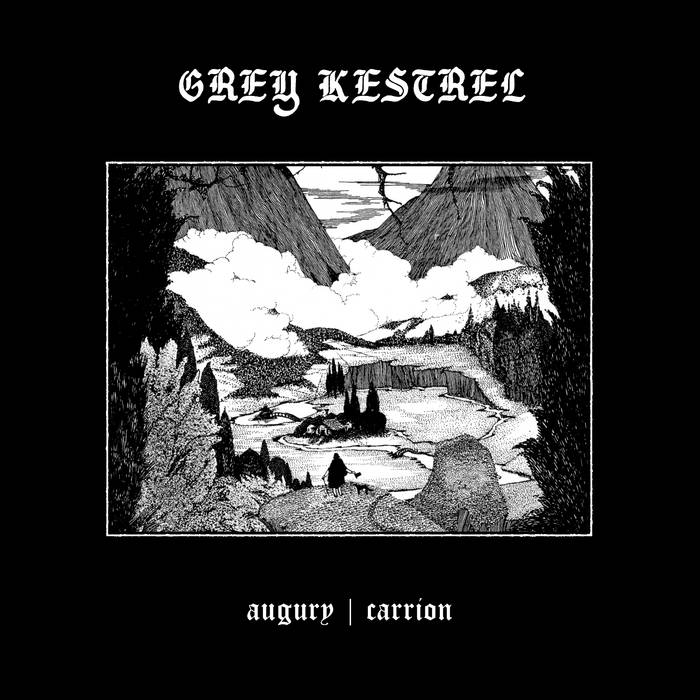 GREY KESTREL - Augury | Carrion cover 