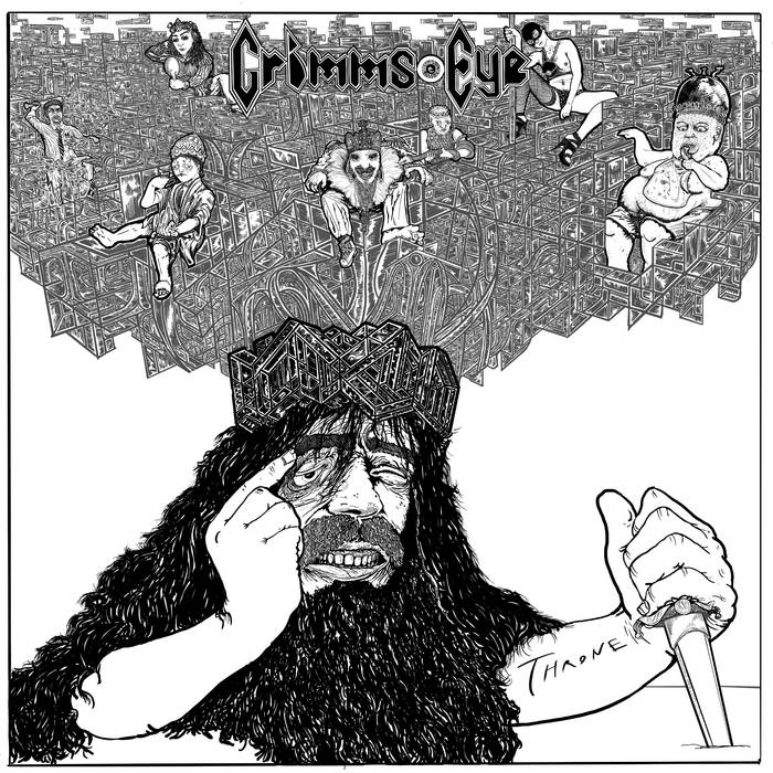 GRIMMS EYE - Throne cover 