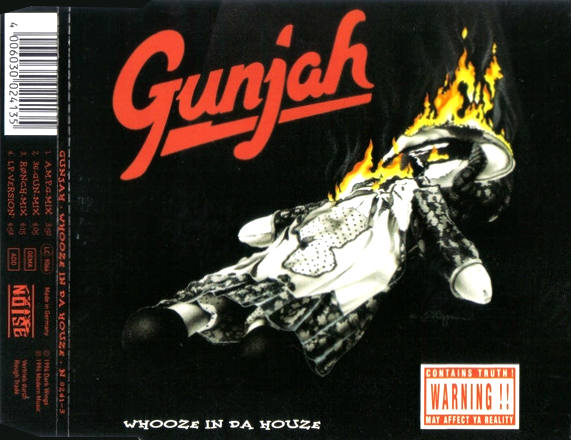 GUNJAH - Whooze in da House cover 