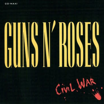 GUNS N' ROSES - Civil War cover 