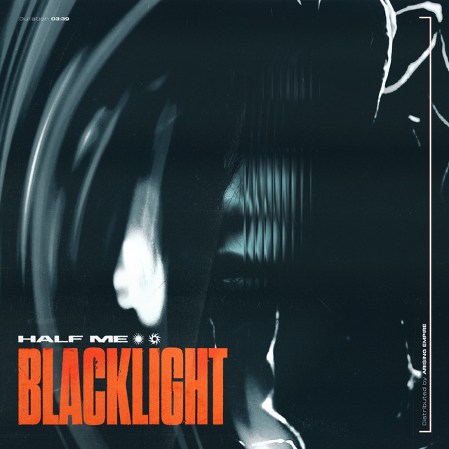 HALF ME - Blacklight cover 