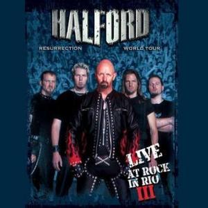 HALFORD - Live at Rock in Rio III - Radio Promo cover 