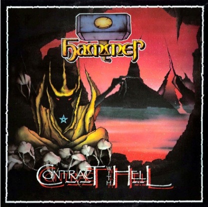 HAMMER - Contract With Hell cover 
