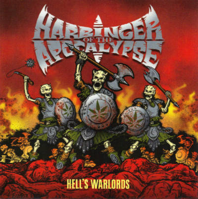HARBINGER OF THE APOCALYPSE - Hell's Warlords cover 