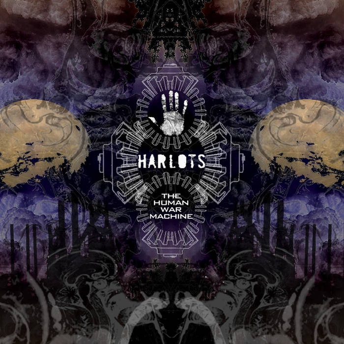 HARLOTS - The Human War Machine cover 