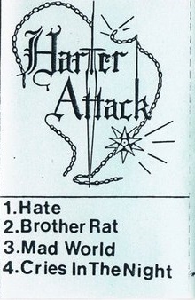 HARTER ATTACK - Hate cover 