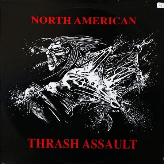 HARTER ATTACK - North American Thrash Assault cover 