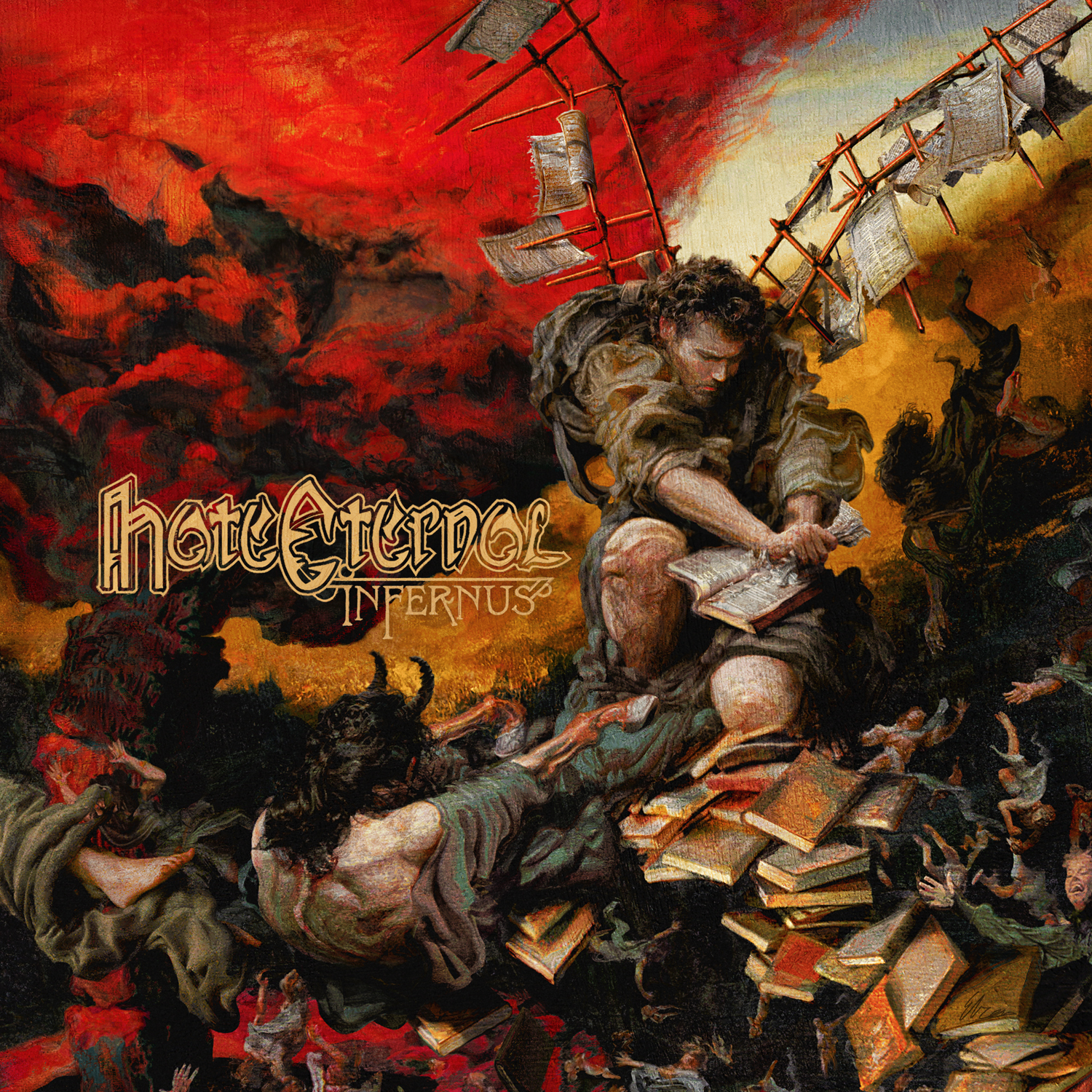HATE ETERNAL - Infernus cover 