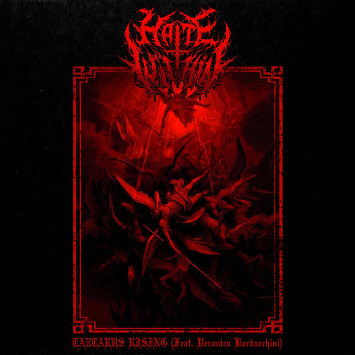 HATE WITHIN - Tartarus Rising cover 