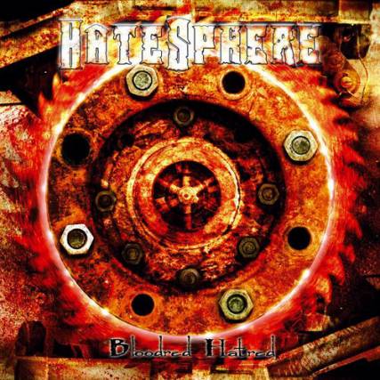 HATESPHERE - Bloodred Hatred cover 