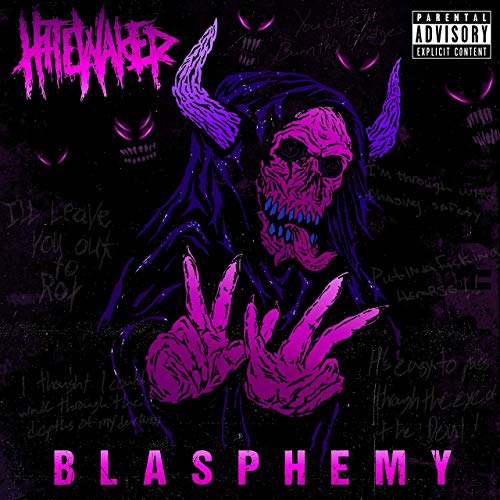 HATEWAKER - Blasphemy cover 