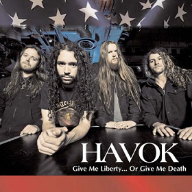 HAVOK - Give Me Liberty...or Give Me Death cover 