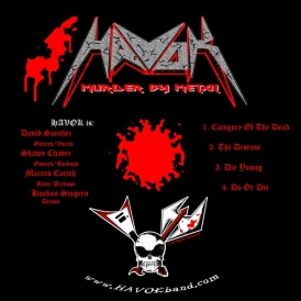 HAVOK - Murder by Metal cover 