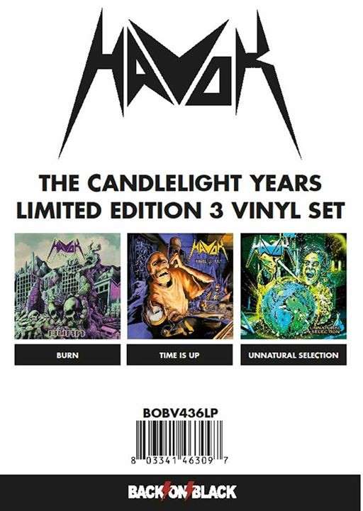 HAVOK - The Candlelight Years cover 