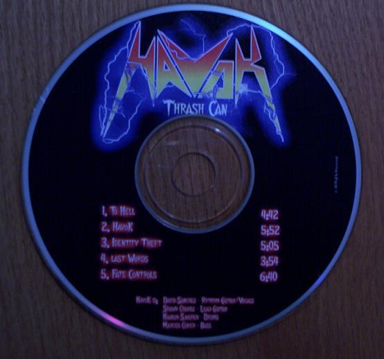 HAVOK - Thrash Can cover 