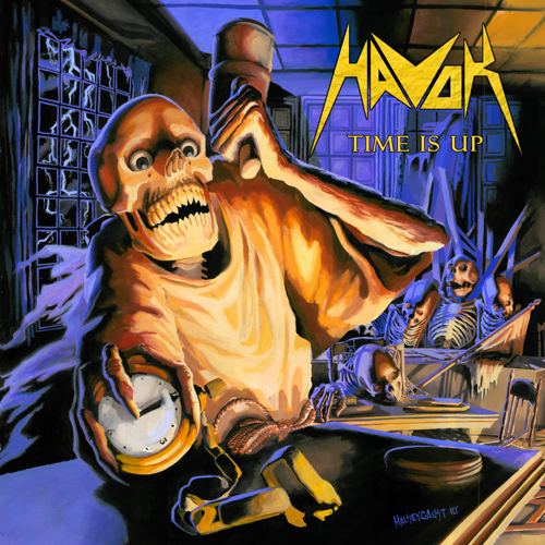 HAVOK - Time Is Up cover 
