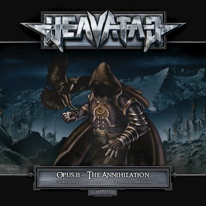 HEAVATAR - Opus II - The Annihilation cover 