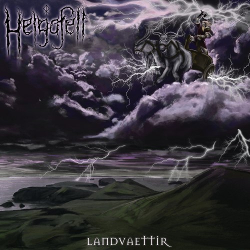 HELGAFELL - Landvaettir cover 