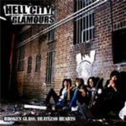 HELL CITY GLAMOURS - Broken Glass , Beatless Hearts cover 