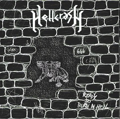 HELLCRASH - Ready to Burn in Hell cover 