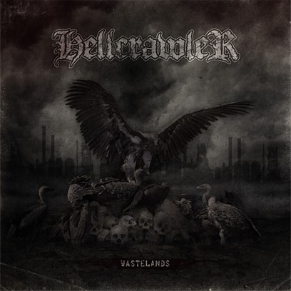 HELLCRAWLER - Wastelands cover 