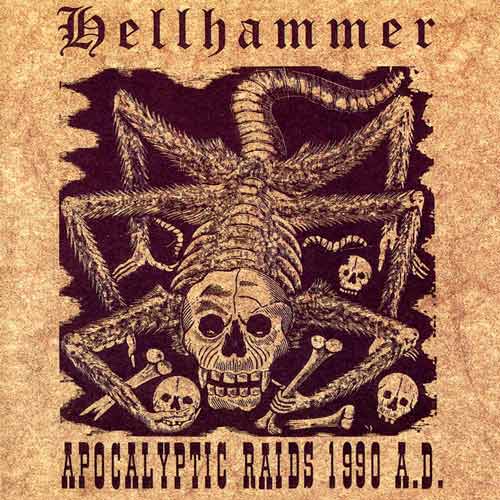 HELLHAMMER - Apocalyptic Raids 1990 A.D. cover 
