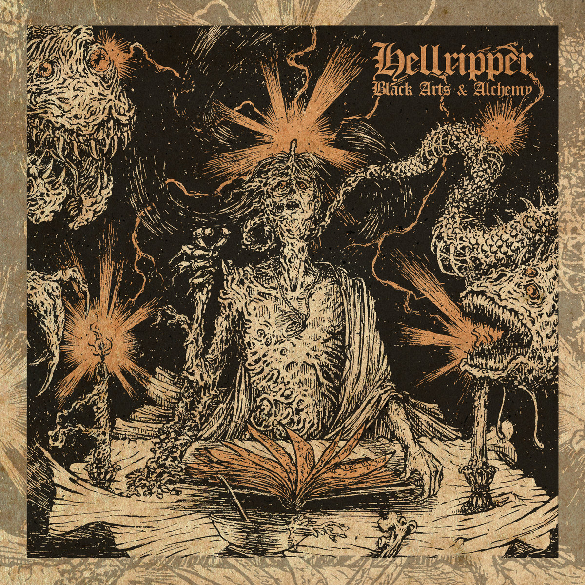 HELLRIPPER - Black Arts & Alchemy cover 