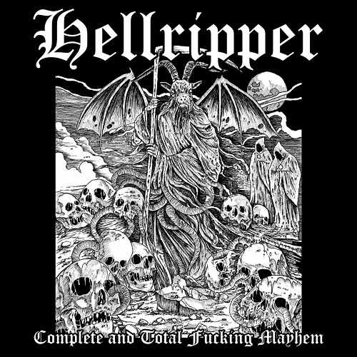 HELLRIPPER - Complete and Total Fucking Mayhem cover 
