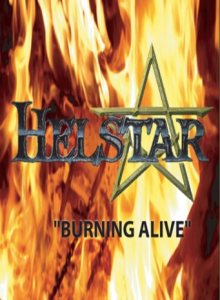HELSTAR - Burning Alive cover 