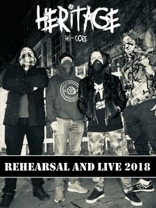 HERITAGE - Rehearsal And Live cover 