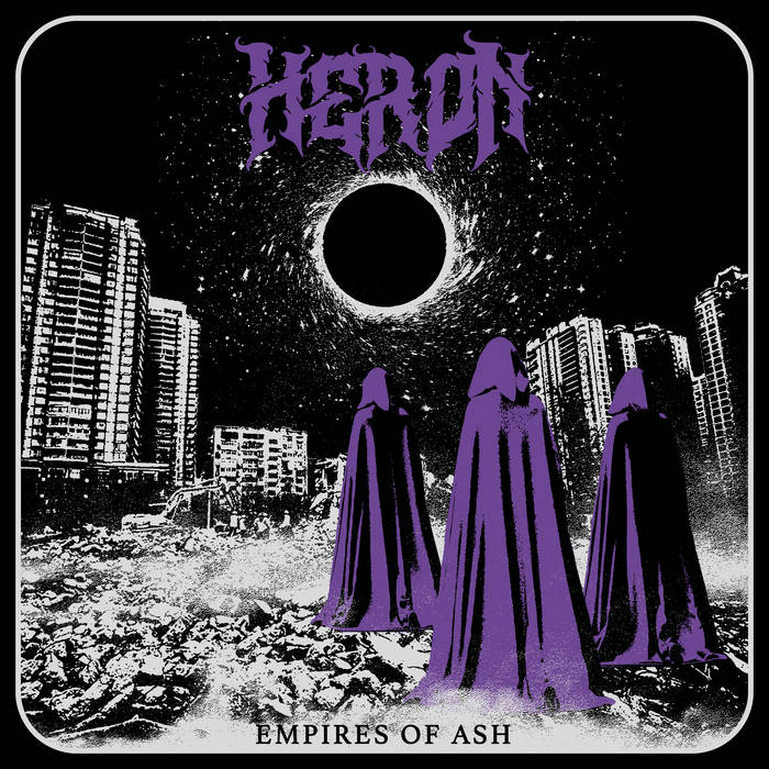 HERON - Empires Of Ash cover 