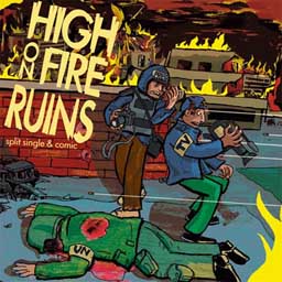 HIGH ON FIRE - High on Fire / Ruins cover 