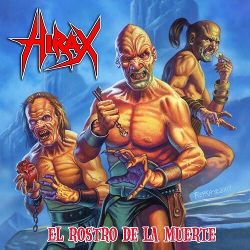 HIRAX - El rostro de la muerte cover 