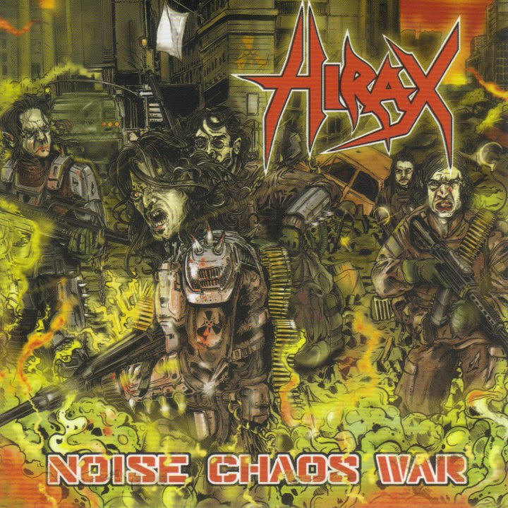 HIRAX - Noise Chaos War cover 