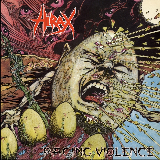 HIRAX - Raging Violence cover 