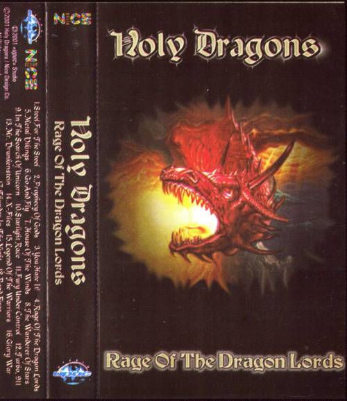 HOLY DRAGONS - Rage of the Dragon Lords cover 