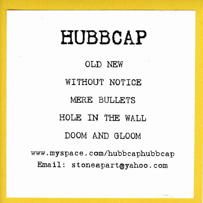 HUBBCAP - Demo 2008 cover 