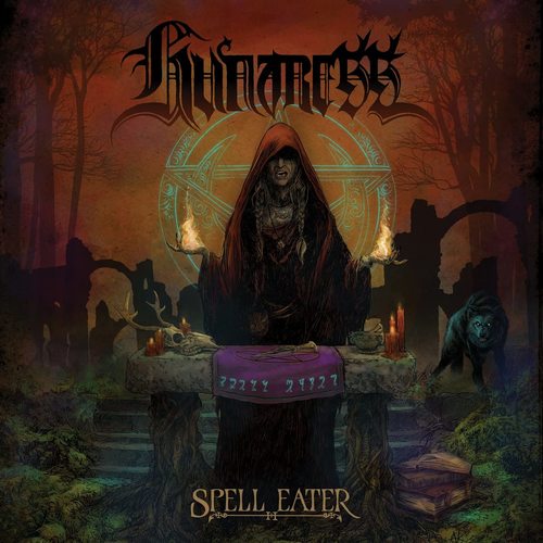 HUNTRESS - Spell Eater cover 