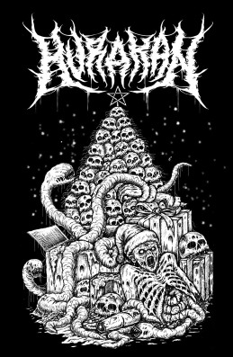 HURAKAN - Xergotron, The Xmas Humans Eater cover 