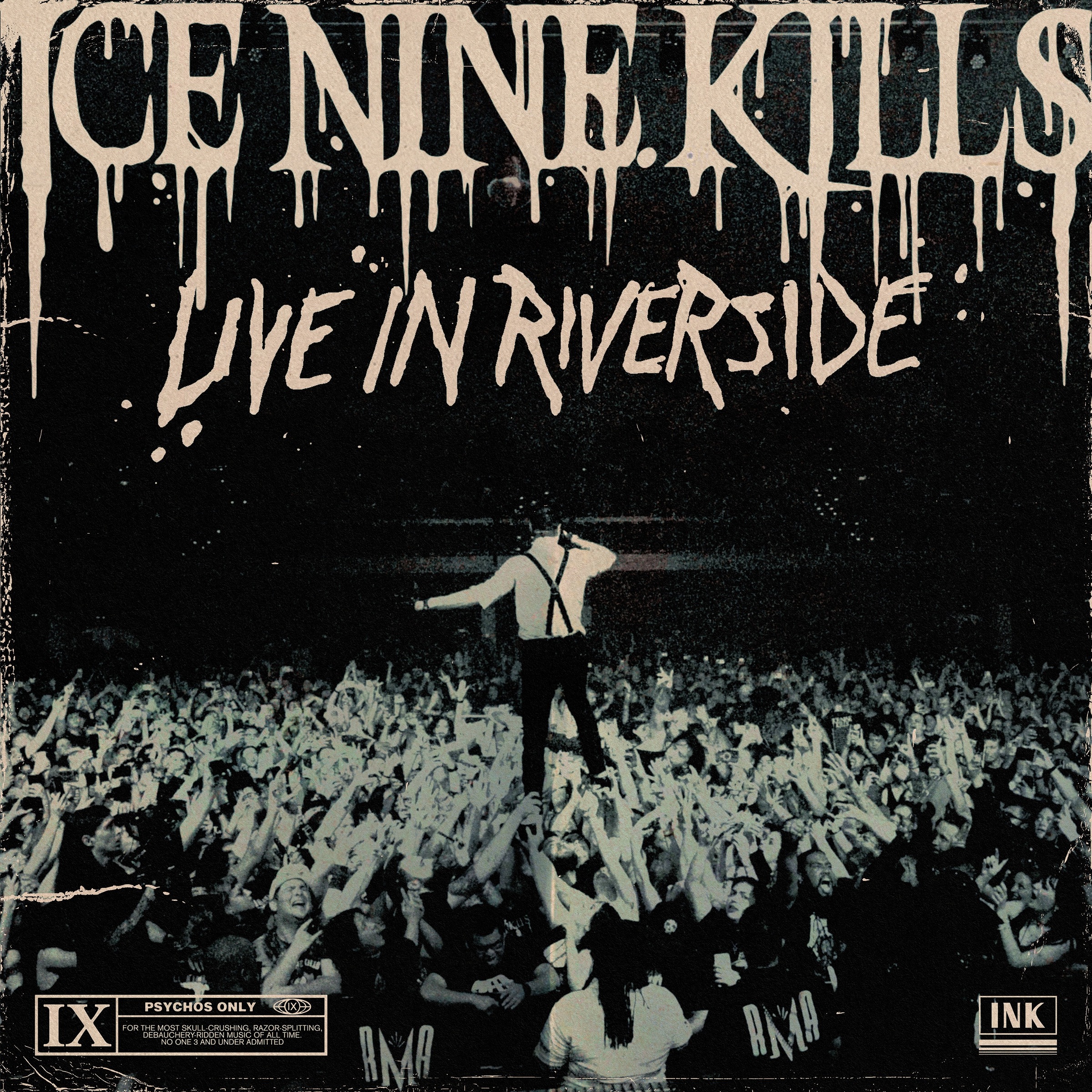 ICE NINE KILLS - Live In Riverside cover 
