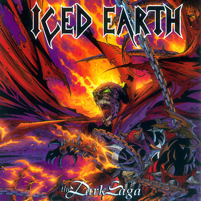 ICED EARTH - The Dark Saga cover 