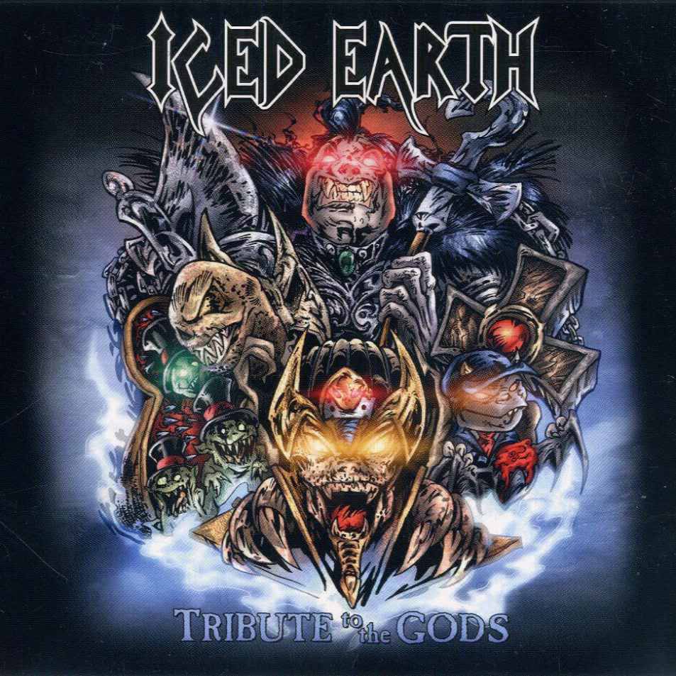 ICED EARTH - Tribute To The Gods cover 