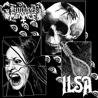 ILSA - Hooded Menace / Ilsa cover 