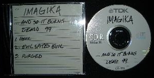 IMAGIKA - ... And So It Burns (Demo 1999) cover 