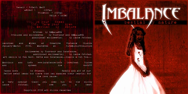 IMBALANCE - Bestial By Nature cover 